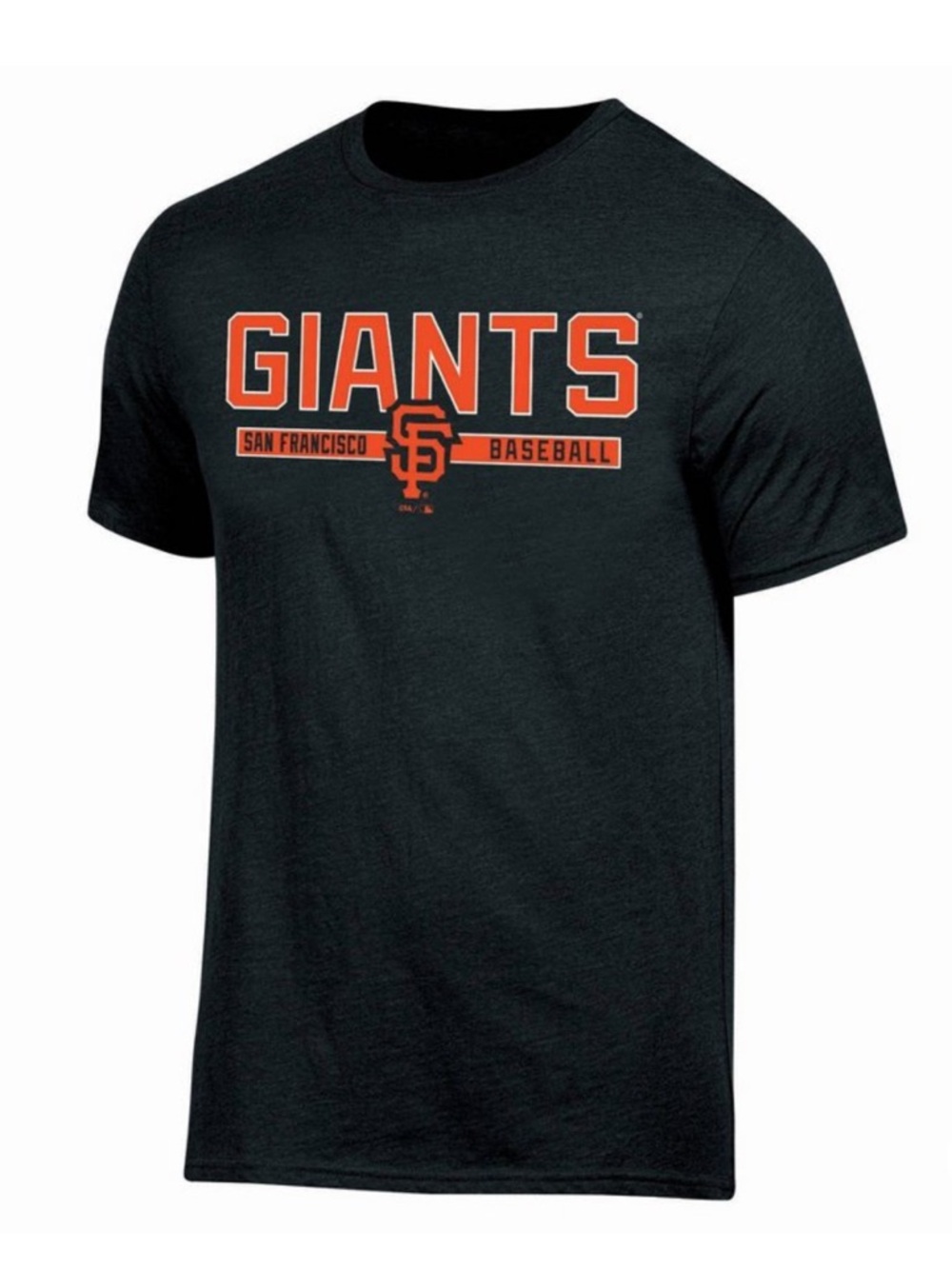 MLB San Francisco Giants Black and Orange Graphic Tee